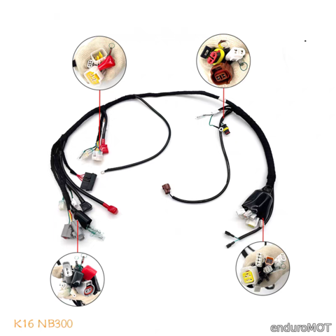 Проводка KEWS k16 NB300 с панелью приборов