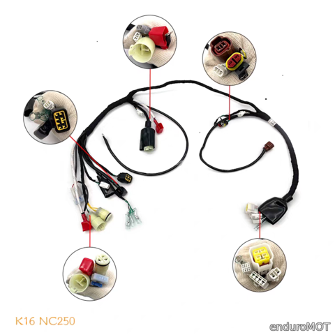 Проводка KEWS NC250 K16
